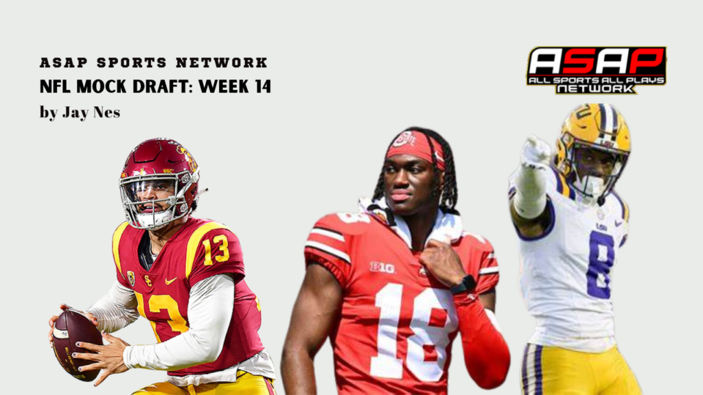 Mock Draft Update week 14