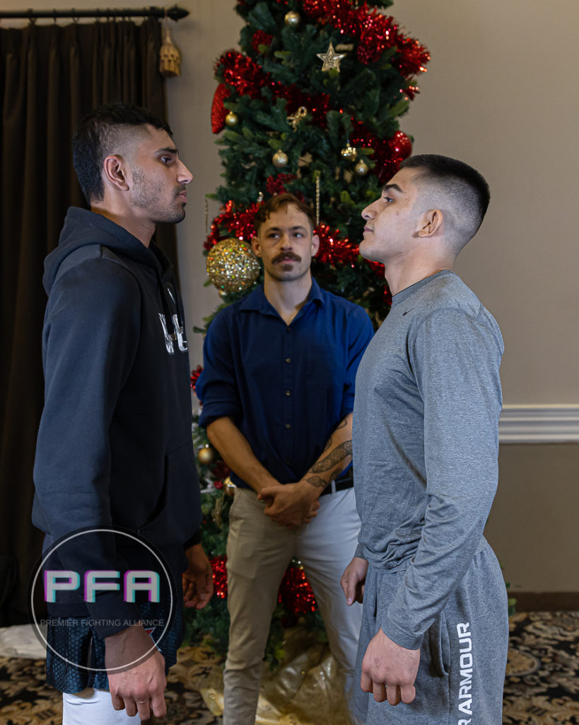 PFA 5 - Weigh Ins
Jayen Patel Vs Tony Hernandez